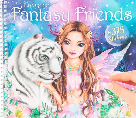 Create Your Fantasy Friends 375 stickers kaanepilt – front cover