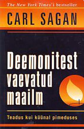 Deemonitest vaevatud maailm Teadus kui küünal pimeduses kaanepilt – front cover