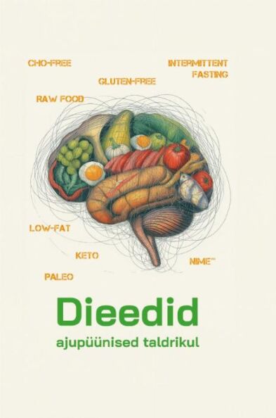 Dieedid – ajupüünised taldrikul kaanepilt – front cover
