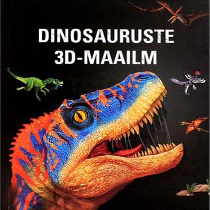 Dinosauruste 3D-maailm kaanepilt – front cover