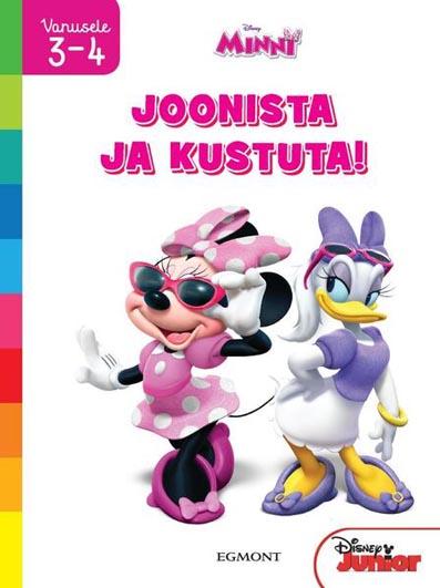 Disney Minni: joonista ja kustuta! Vanusele 3–4 kaanepilt – front cover