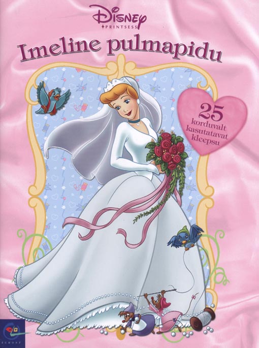 Disney printsess: imeline pulmapidu 25 korduvalt kasutatavat kleepsu kaanepilt – front cover