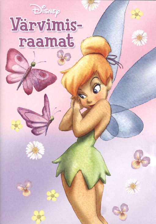 Disney värvimisraamat kaanepilt – front cover