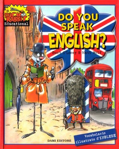 Do you speak English? Inglise keele piltsõnastik kaanepilt – front cover