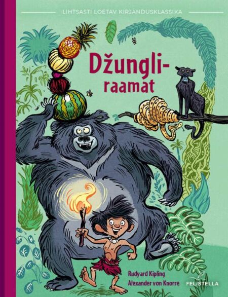 Klõpsa, et näha suuremat pilti Džungliraamat kaanepilt – front cover