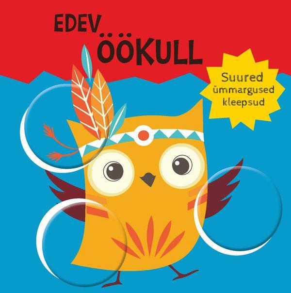 Edev öökull: suured ümmargused kleepsud kaanepilt – front cover