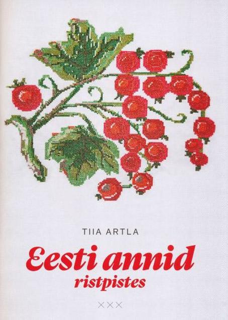 Eesti annid ristpistes kaanepilt – front cover