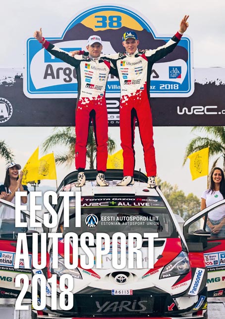 Eesti Autosport 2018 kaanepilt – front cover