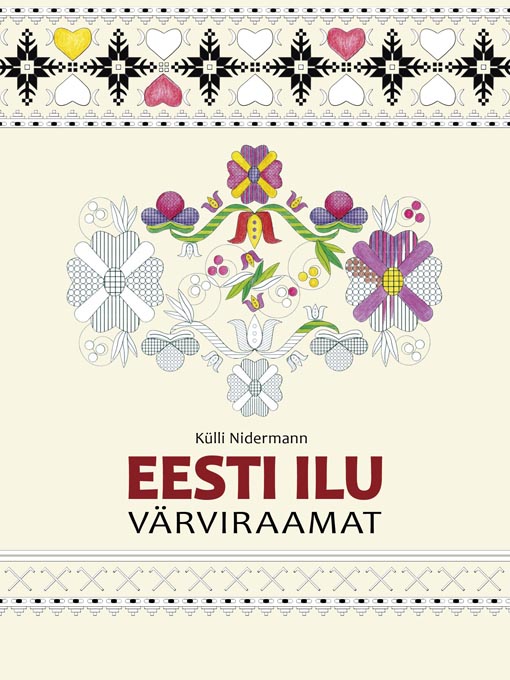 Eesti ilu värviraamat kaanepilt – front cover
