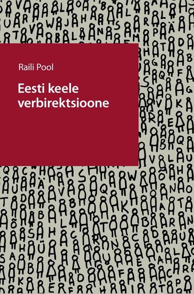 Eesti keele verbirektsioone kaanepilt – front cover