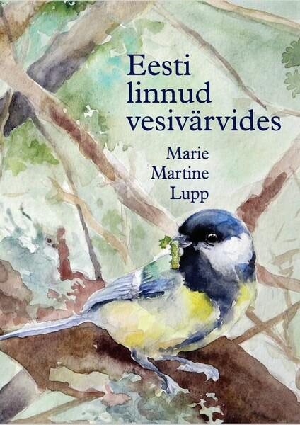 Eesti linnud vesivärvides kaanepilt – front cover