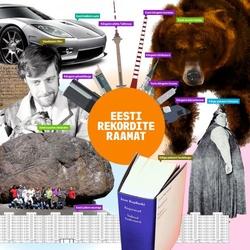 Eesti rekordite raamat kaanepilt – front cover