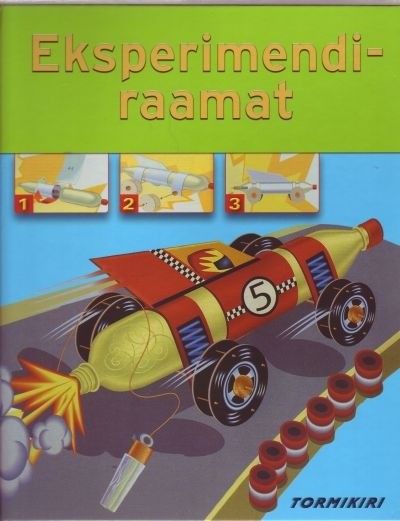 Eksperimendiraamat kaanepilt – front cover