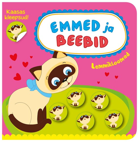 Lemmikloomad Kaasas kleepsud! kaanepilt – front cover