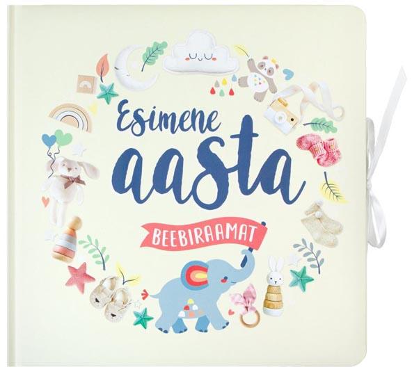 Esimene aasta: beebiraamat kaanepilt – front cover