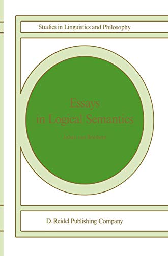 Essays in Logical Semantics (Studies in Linguistics and Philosophy) kaanepilt – front cover