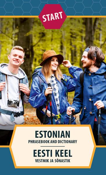 Estonian phrasebook and dictionary kaanepilt – front cover