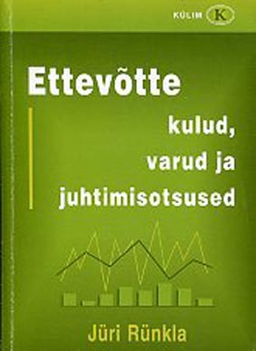 Ettevõtte kulud, varud ja juhtimisotsused kaanepilt – front cover