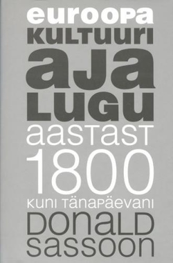 Euroopa kultuuri ajalugu aastast 1800 kuni tänapäevani kaanepilt – front cover