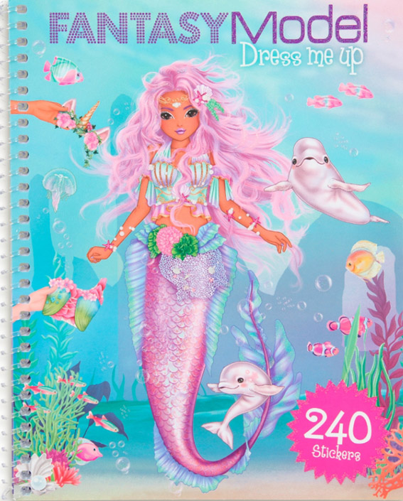 Fantasy Model Dress Me Up 240 stickers kaanepilt – front cover