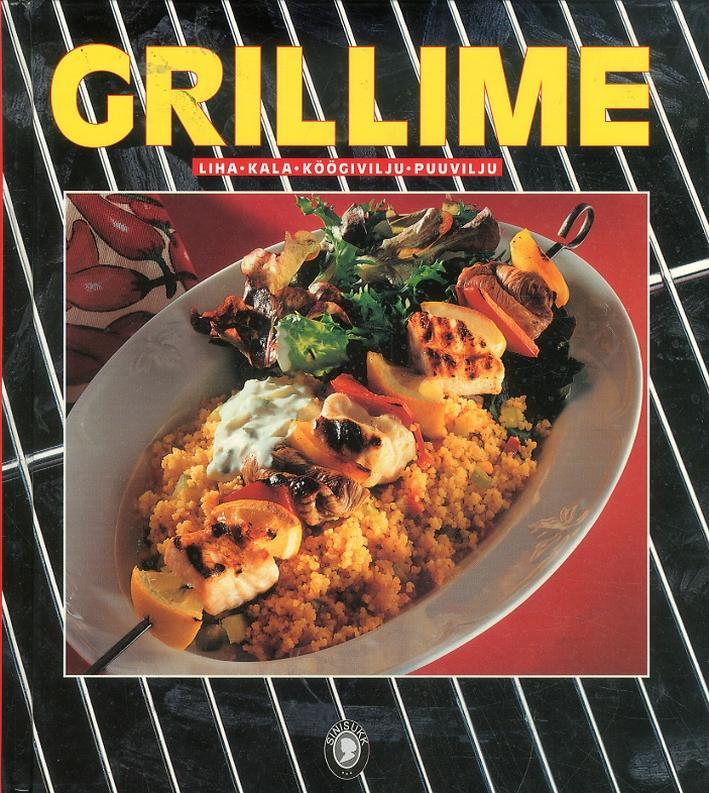 Grillime liha, kala, köögivilju, puuvilju kaanepilt – front cover