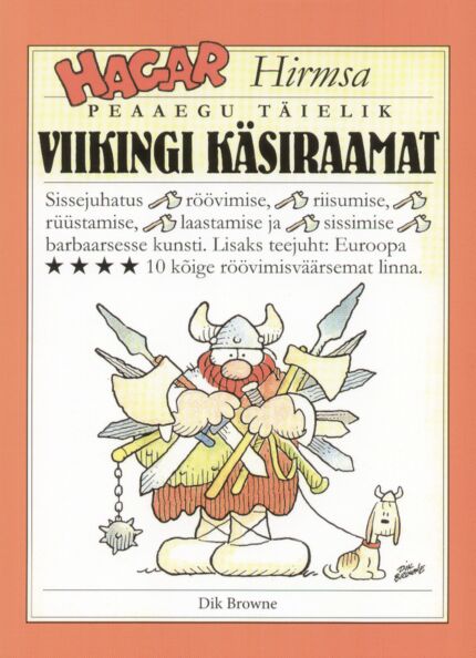 Hagar Hirmsa peaaegu täielik viikingi käsiraamat kaanepilt – front cover