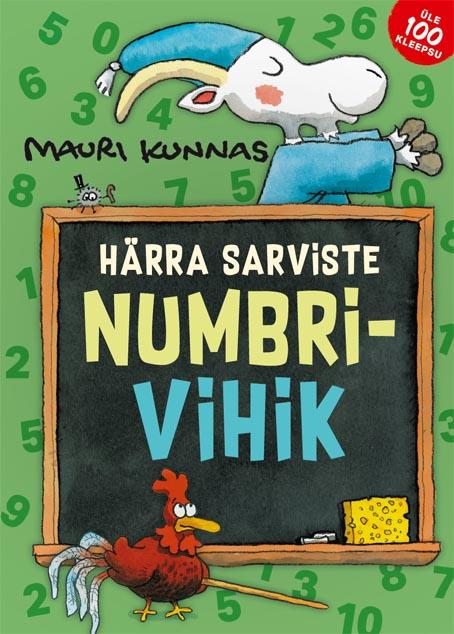 Härra Sarviste numbrivihik Üle 100 kleepsu kaanepilt – front cover