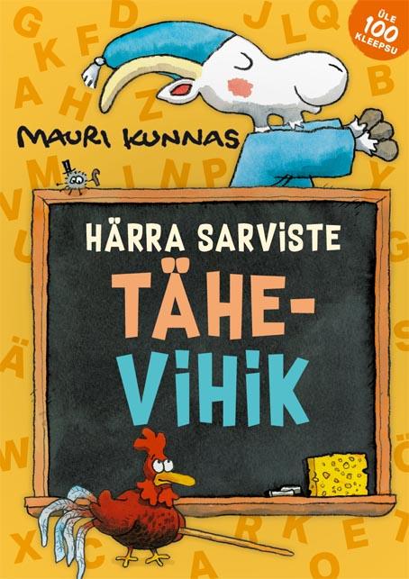 Härra sarviste tähevihik Üle 100 kleepsu kaanepilt – front cover