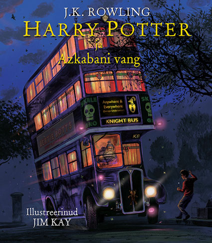 Harry Potter ja Azkabani vang Illustreeritud väljaanne kaanepilt – front cover