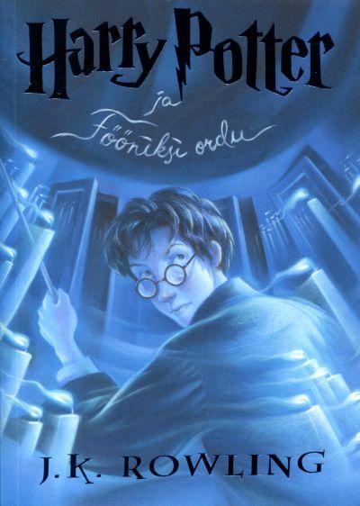 Harry Potter ja Fööniksi Ordu 5. aasta kaanepilt – front cover