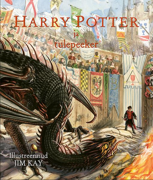 Harry Potter ja tulepeeker Illustreeritud väljaanne kaanepilt – front cover
