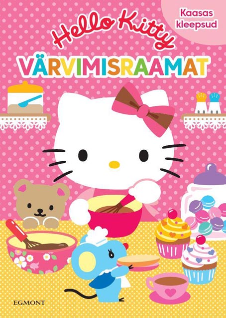 Hello Kitty värvimisraamat