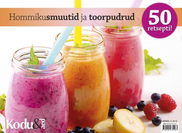 Hommikusmuutid ja toorpudrud kaanepilt – front cover