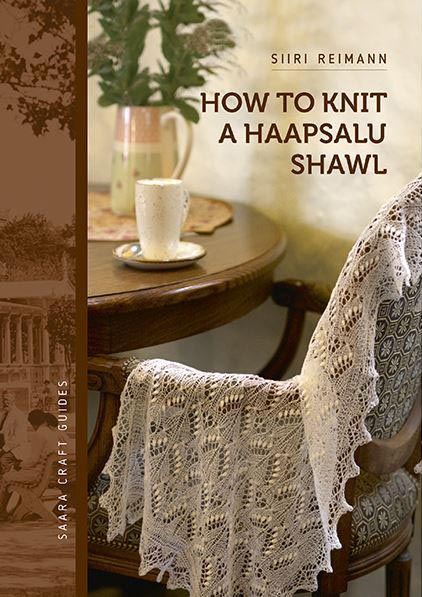 How to knit a Haapsalu shawl kaanepilt – front cover