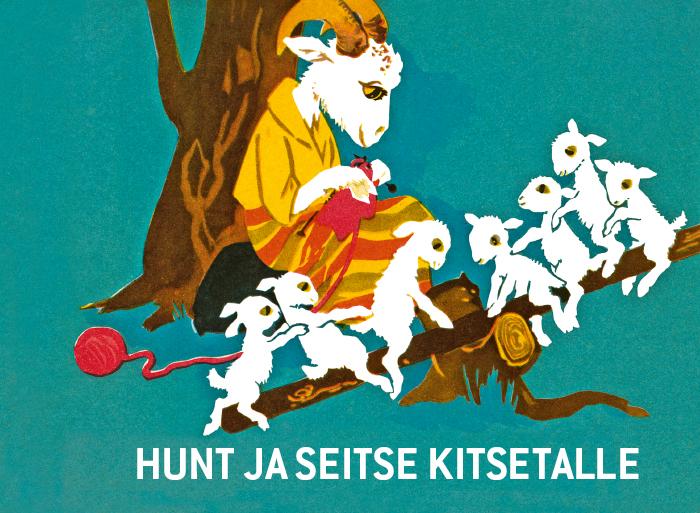 Hunt ja seitse kitsetalle kaanepilt – front cover