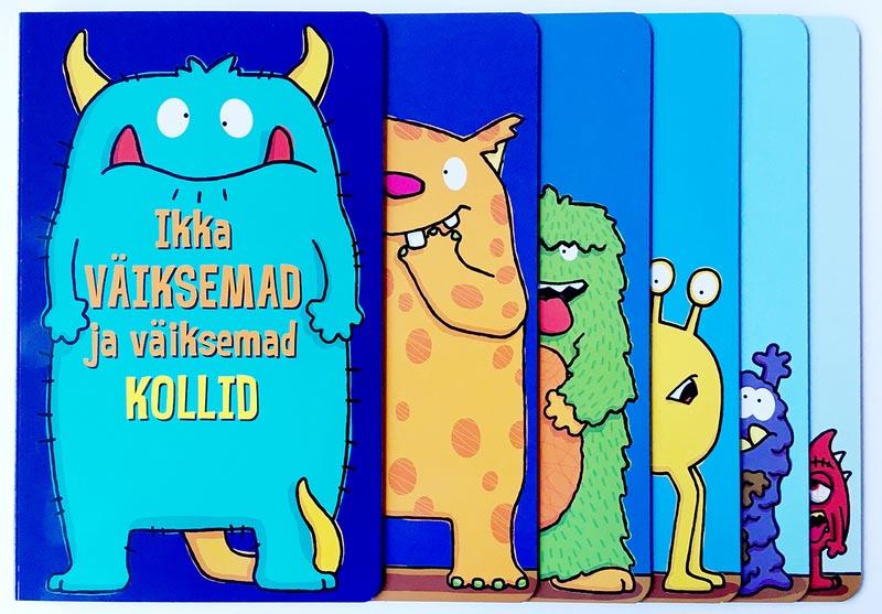 Ikka väiksemad ja väiksemad kollid kaanepilt – front cover