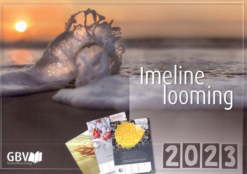 Imeline looming: usuteemaline kalender 2023 kaanepilt – front cover