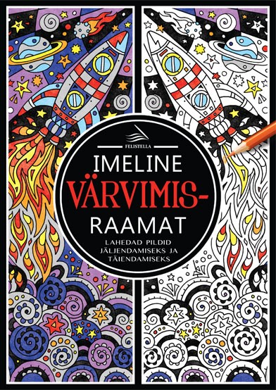 Imeline värvimisraamat Lahedad pildid jäljendamiseks ja täiendamiseks kaanepilt – front cover