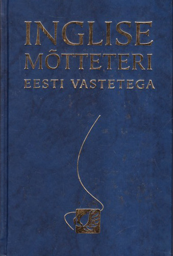 Inglise mõtteteri eesti vastetega kaanepilt – front cover