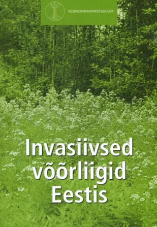 Invasiivsed võõrliigid Eestis kaanepilt – front cover