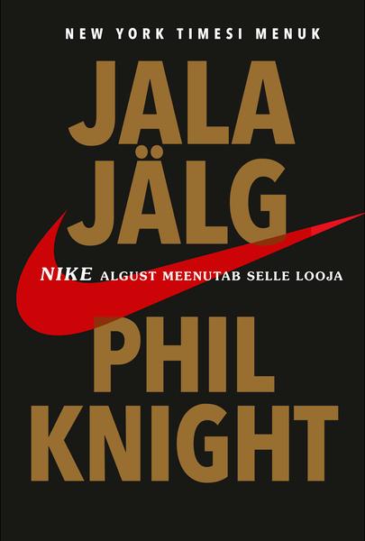 Jala jälg Nike algust meenutab selle looja kaanepilt – front cover