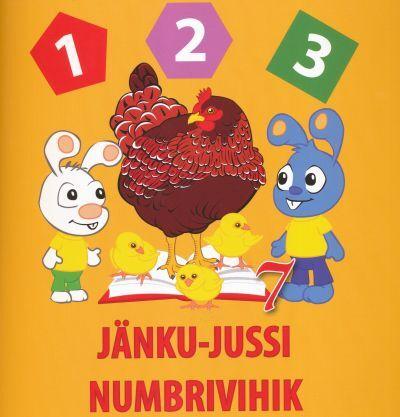 Jänku-Jussi numbrivihik kaanepilt – front cover