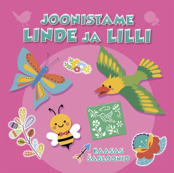 Joonistame linde ja lilli Kaasas šabloonid kaanepilt – front cover