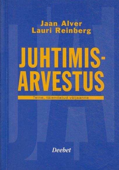 Juhtimisarvestus kaanepilt – front cover