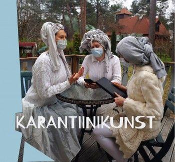 Karantiinikunst kaanepilt – front cover