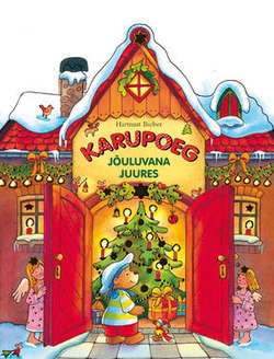 Karupoeg Jõuluvana juures kaanepilt – front cover