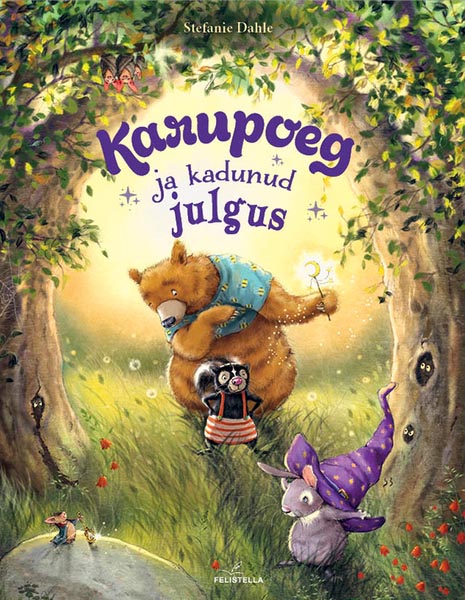 Karupoeg ja kadunud julgus kaanepilt – front cover