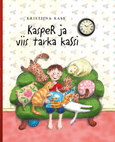 Kasper ja viis tarka kassi kaanepilt – front cover