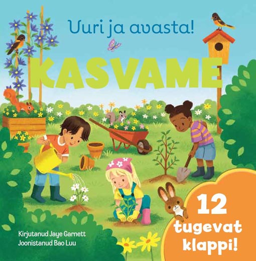 Kasvame 12 tugevat klappi! kaanepilt – front cover