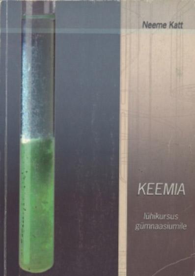 Keemia lühikursus gümnaasiumile kaanepilt – front cover